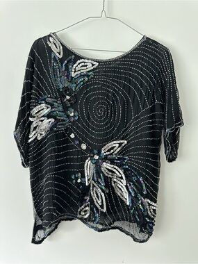 Jasmine Women's Black Blouse